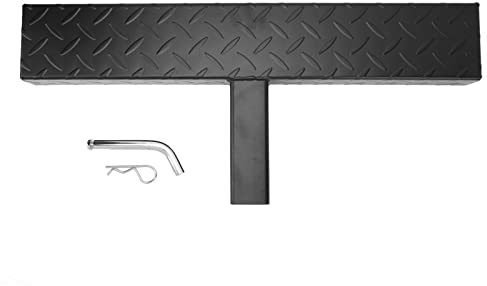 Stoßstangenschutz für Anhängerkupplung, Trittstufe für Anhängerkupplung, Rutschfestes Design, Einfache Installation, Tragfähigkeit von 220 Lbs