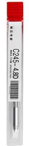 C245 Soldador Eficiente Punta de Soldador Uso Profesional en Electrónica de Cabezales de Soldadura y Trabajo de Placa de Circuito