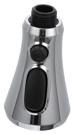 Operitacx Boquilla de Ducha Externa para Grifo de Cocina, Cabezal de Ducha Ahorrador de Agua, Boquilla de Grifo de Plástico, Recambio para Fregadero, Fácil Instalación, Uso Doméstico, 1