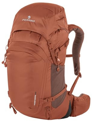 Ferrino Finisterre 40 - Zaino per trekking e cammini (Rosso)