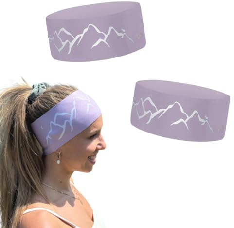 Bergwelten Outdoor Stirnband: Atmungsaktiv & rutschfest | Ideal für Sport, Outdoor & Abenteuer