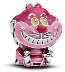 Pandora Disney Alice au Pays des Merveilles 794025C01 Breloque Chat du Cheshire en Argent Sterling Compatible Moments