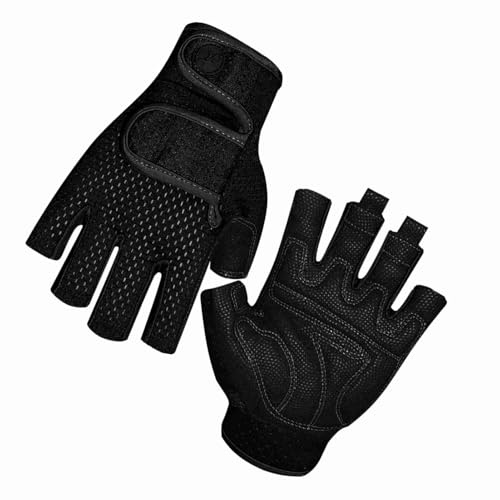 Bamjour Segelhandskar, Sports Segelhandskar Kajakhandskar 3/4 Finger Handskar Kajakhandskar för Män för Segling, Segling, Paddling, Kajakpaddling, Fiske, Jolle (S)