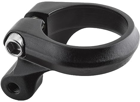 Sunlite Bicycle Rack Seat Clamp, 34.9mm, Black