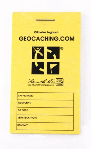 Geocaching Logbuch - small (wetterfest)
