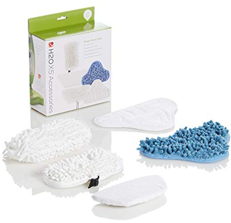 H2O X5 Super Cleaning Kit Cloth pack for Steam Mop & Steam Cleaner (Pack of 5 Cloths)