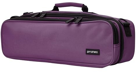 Protec A308PR Deluxe Flute Case Cover - Purple