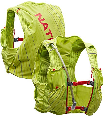 Nathan Women's Pinnacle Race Vest w/ 12L Hydration Pack, Running Vest with Water Bladder, Hydration Vest for Running Women, Water-Resistant, Moisture Wicking