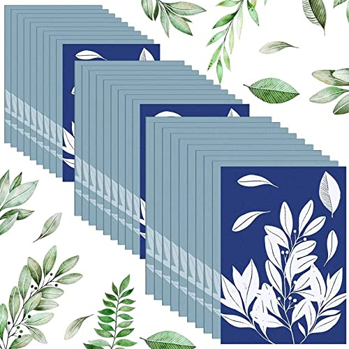 runrayay 60 Blatt Sun Print Cyanotype Papier, A6 Solar Zeichnung Papier Empfindlichkeit Natur Drucken Sunprint Papier für Kinder Erwachsene Kunst Handwerk DIY Projekt, weiß (5,8 x 4,1 Zoll)