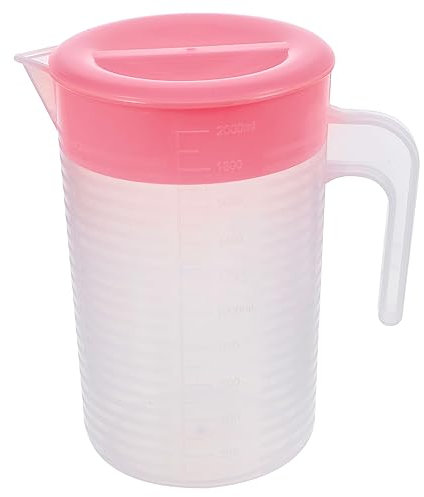 HEMOTON Pichet Avec Couvercle Et Poignée Pot à Eau Domestique Volume Important Pour Fêtes Et Réunions Pour Eau Froide Et Thé