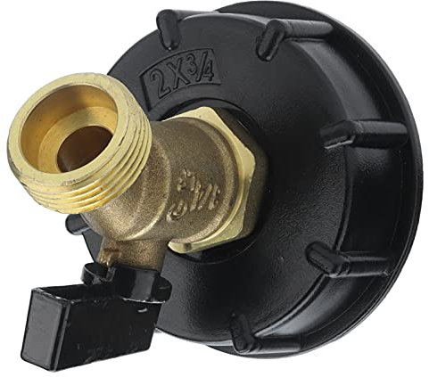 TYTOGE IBC Tote Tank Adapter Außengewinde Ablaufschlauch Anschluss Wasserhahn Wasserhahn Ventil Fitting Teil