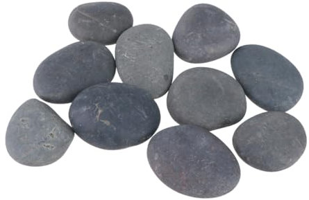 Vaguelly 20pièces Galets à Peindre Pierre Grise Et Noire Galets Lisses Pour Art Et Décoration Pierre à Dessiner Et Polir Pour Bricolage Et Créativité