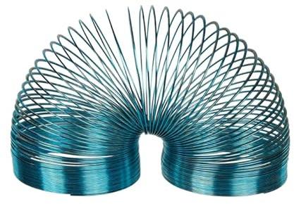 Ressorts métalliques spirales, spirales métalliques, jouets pour enfants, env. 5, 8 cm, 4 couleurs assorties
