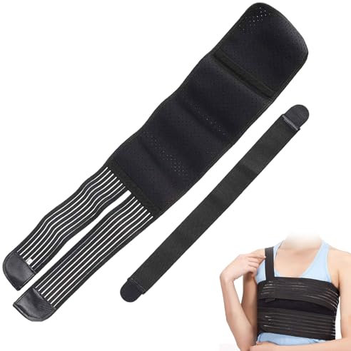 ZXNJA Cinturón elástico acanalado, cinturón acanalado, vendaje acanalado para mujer, cinturón de lesiones costales, cinturón de nervios para costillas rotas, agrietadas, dislocadas y postoperatorias