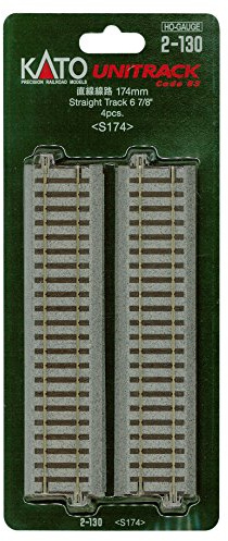 Kato H0 Unitrack 2-130 Gerades Gleis 174 mm 4 St.