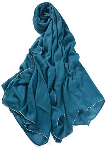 Miobo XXL Damen Stola Schal Unifarbe 220x 140 CM in verschiedenen Farbe aus Viskose