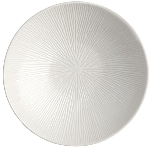 Secret de Gourmet - Lot de 6 Assiettes Creuses Atelier 19cm Crème