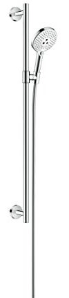 hansgrohe Raindance Select S 120 Duschset 0,90m, 3 Strahlarten, Weiß/Chrom