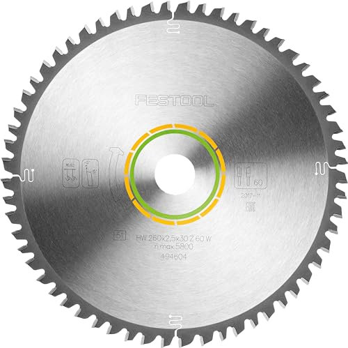 Festool Universal Sägeblatt HW 260x2,5x30 W60 für KS 120, KS 88