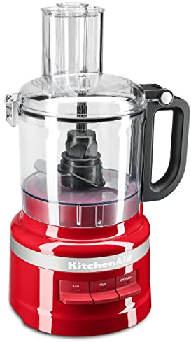 KitchenAid KFP0718ER Food Processor, 7_Cup, Empire Red