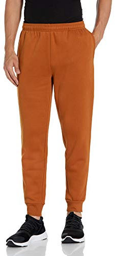 Amazon Essentials Pantalones Deportivos de Forro Polar y Corte Holgado Hombre, Nuez Moscada, M