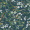CiCiwind Self Adhesive Wallpaper Floral Contact Paper Green 41×300cm Peel and Stick Wallpaper Leaf Flower Stick on Wallpaper Removable Vinyl Wrap for Living Room Bedroom Kitchen Wall Cabinets Decor