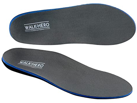 Plantar Fasciitis Feet Insoles Arch Supports Orthotics Inserts Relieve Flat Feet, High Arch (Mens 6-6 1/2 | Womens 8-8 1/2)
