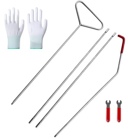 CGEAMDY Kit D'outils Professionnels pour Voiture d'urgence, Kit De Dépannage à Longue Portée, Kit d'urgence Professionnel pour Voiture avec Pince Longue Portée, Accessoires pour Voiture Et Camion