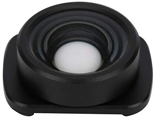 JTLB Objectif grand angle PRO sans distorsion pour OSMO Pocket 2, avec revêtement anti-reflet multicouche, alliage d'aluminium + verre optique, noir, appareil photo portatif