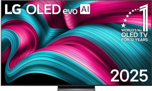 LG OLED83C5ELA TV 83 Zoll (210 cm) 4K OLED evo AI TV (α9 Gen8 4K AI Prozessor, webOS 25, 120Hz (VRR bis zu 144Hz)) [Modelljahr 2025]