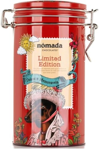 Bonbons de chocolat au lait 115g - Boîte Illustration Lièvre - Sélection de chocolat portugais édition limitée