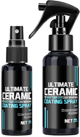 Revestimiento de cerámica líquida para coche, protección 9H y sellador de alto brillo, resistente a los arañazos para coches, barcos, motocicletas, cristales de casa, espejos