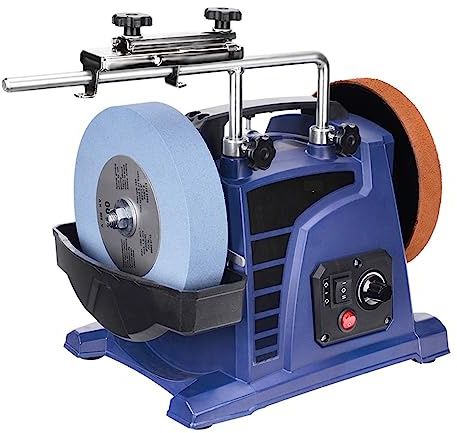 H8 Affilacoltelli raffreddato ad acqua a bassa velocità da 8 pollici for utensili for la lavorazione del legno for uso domestico Coltelli for incisioni Scalpelli Affilacoltelli elettrico