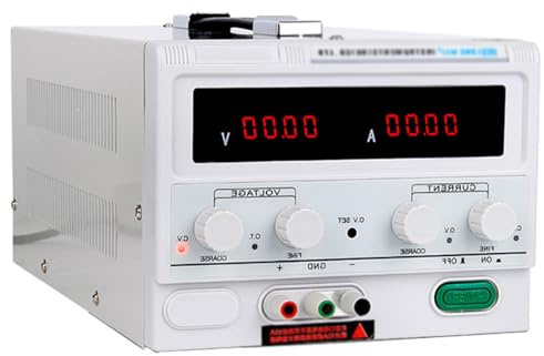 Fuente de alimentación CC programable, lineal de alta resolución, 30 V-10 A para pruebas de electrónica y uso en laboratorio