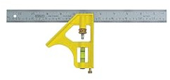 Stanley 46-028 Kombinationswinkel, 30,5 cm, Englisch/Metrisch