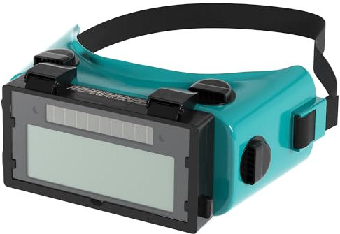 SPARGOS Occhiali Da Saldatura Auto-oscuranti, Casco Per Saldatori Solare, Protezione Degli Occhi Con Lenti Ribaltabili Per Taglio A Torcia A Gas