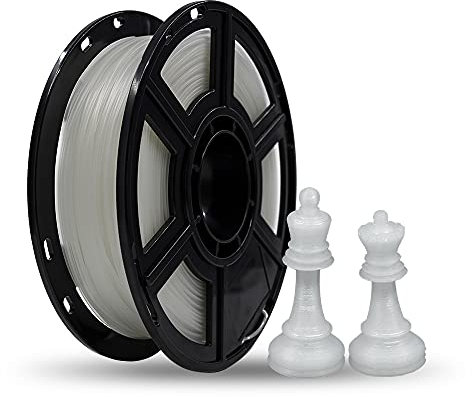 Flashforge® PLA 3D-Druck-Filament, 1,75 mm, 0,5 kg/Rolle für Finder und Adventurer 3 (transparent)
