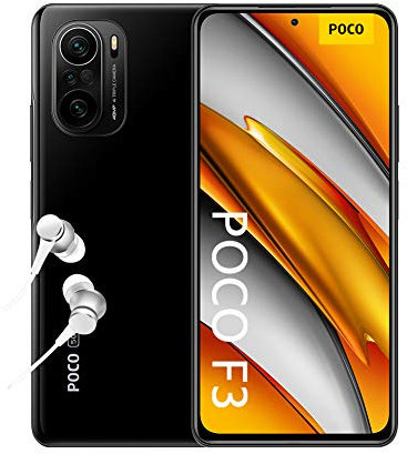Xiaomi POCO F3 5G Smartphone 6+128 Go, écran AMOLED 6,7 120 Hz, Snapdragon 870, Triple Appareil Photo 48 MP, 4520 mAh, Noir Nuit