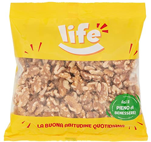 Life Omega 3 Sgusciato Noci Merenda Essiccato Frutta, 350 g