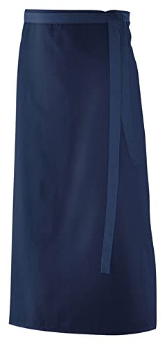 EXNER Vorbinder, Gastro-Schürze, Küchen-Schuerze, Baumwoll-Mischgewebe, B 90 x H 60 cm, Farbe navy