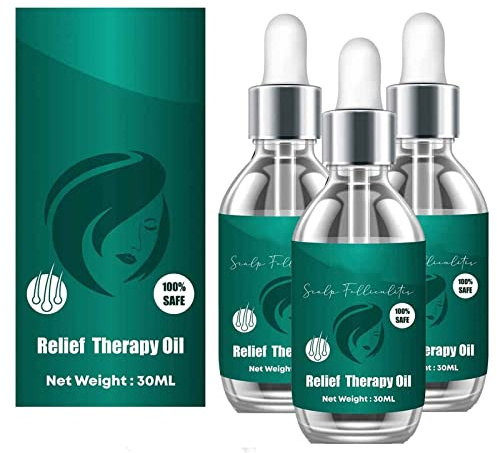 DUBUSH Aceite para aliviar la foliculitis del cuero cabelludo, remedios naturales para el cabello y el cuero cabelludo para todo tipo de cabello, 30 ml