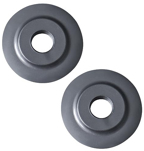 KOLEOLL 41317 E-3469 Rohrschneider Ersatzrad für Rohrschneider | Modelle 101 103 104 117 118 150 151 152 153 205 Kupferrohrschneider (2 Stück)