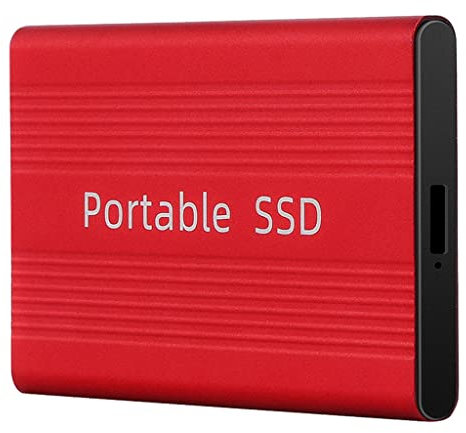 VELLOW External Hard Drive Portable SSD USB 3.0 USB-C 1TB 500GB External Solid State Disk 6.0Gb/S External Hard Drive forLaptop Desktop Camera or Server
