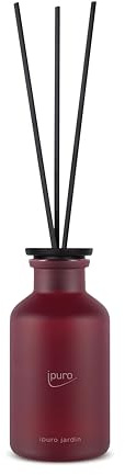 ipuro - Classic Raumduft Jardin - 240ml | Raumerfrischer mit Limette, Bergamotte, Magnolie & Rose, Nelke & Amber | Exotischer Garten Duft | Diffuser mit Stäbchen | Lufterfrischer Wohnung