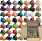 25x Coffee Capsules Assorted Set Compatible with Nespresso Original Line Machines – Mixed Flavours in Gift Compartment Box with Biscuits, Chocolate, Sugar & Milk Treats