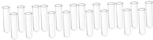 Supvox 20stücke Transparente Teströhren Für Pflanzenvermehrung Hydroponische Vase Für Und Zuhause Für Blüten Und Pflanzenstecklinge Stabiles Borosilikatglas
