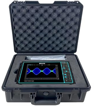 Micsig Tablet Oscilloscope STO1004 STO2002 STO Series Lab Oscilloscopes 100/200Mhz 2/4 Channel Oscilloscopes Oscilloscope Automotive(STO2002 200Mhz 2ch Suitcase kit)