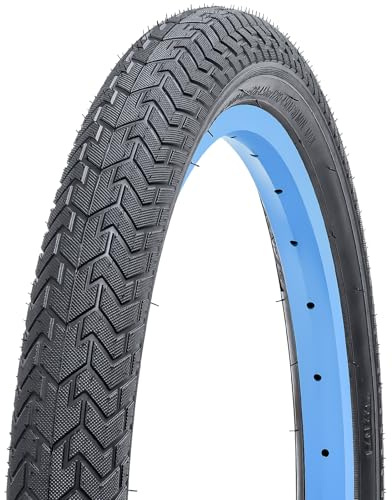20x2.125 pneumatico 20 pollici, 20 x 2.125 bicicletta pneumatico 57-406 bicicletta pneumatico pieghevole adatto per 20x2.10 20x2.125 città/ghiaia/andcart/strada pneumatico bicicletta (Uno)