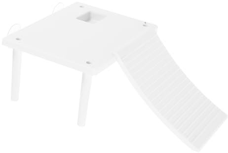 ERINGOGO Piattaforma di Decorazione per Tartarughe Rampa per Arrampicata Nascondiglio in Riparo Acquatico per Acquario Accessorio per Miglioramento Habitat per Anfibi e di Riposo