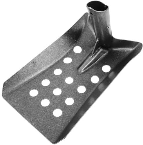 UPKOCH Pala para Aguas Residuales De Metal Pala Reutilizable para para Tamizar Grueso Desagües y Jardines